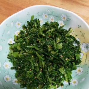 「大根の間引き菜の漬物」　　　♪♪